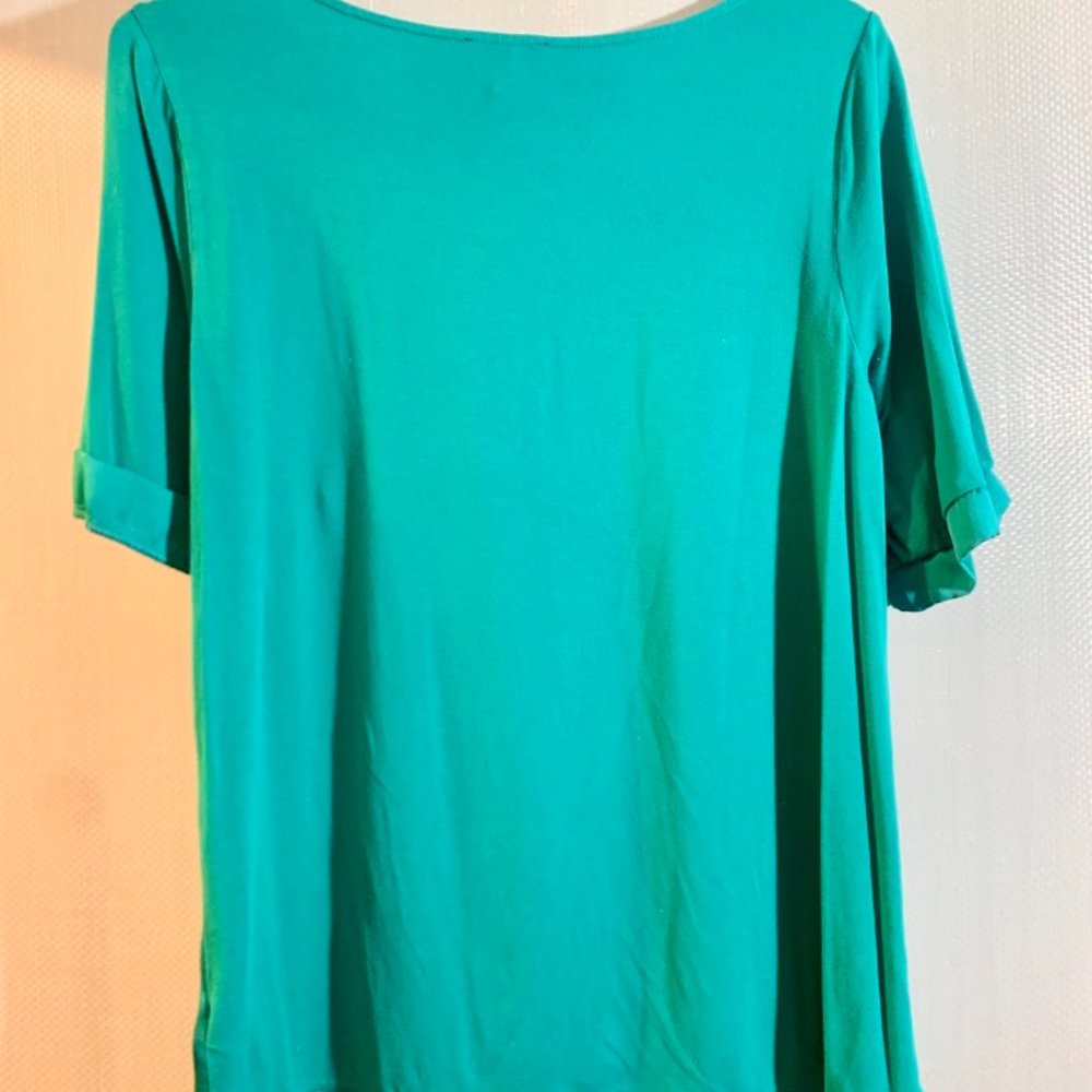 Turquoise Blouse - Picture 2 of 2